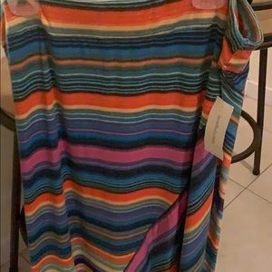 XL multicolor long skirt